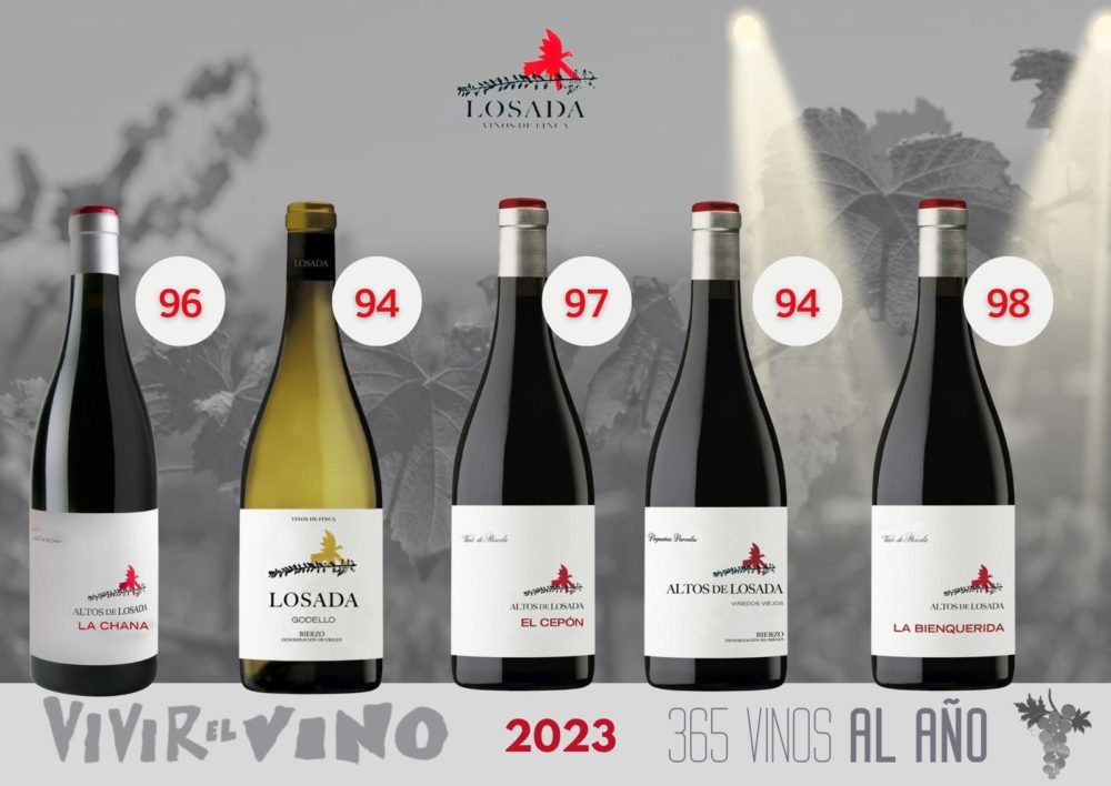 Guía Vivir El Vino 365 Vinos al Año 2023 Losada Vinos de finca