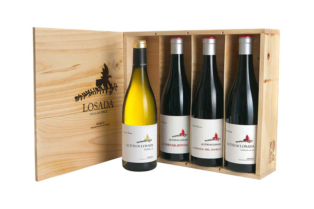 Caja de vinos Losada